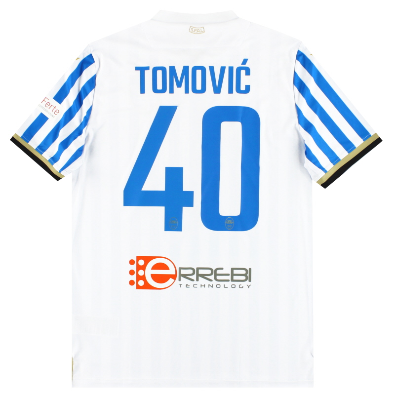 2019-20 SPAL Macron Home Shirt Tomovic #40 *w/tags* L - 58098379 - 8058847871217