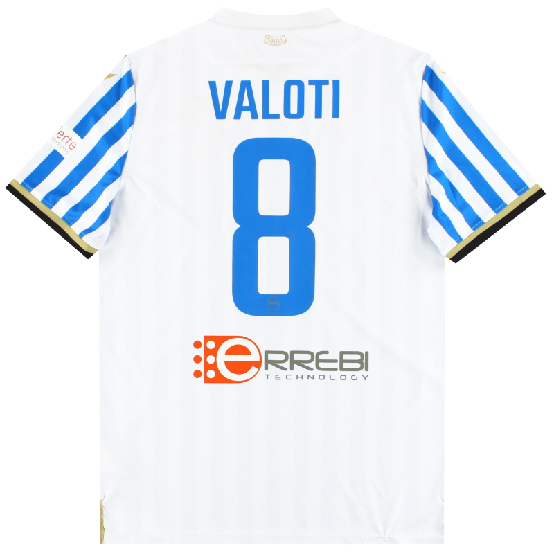 2019-20 SPAL Macron Player Issue Home Shirt Valoti #8 *w/tags* L