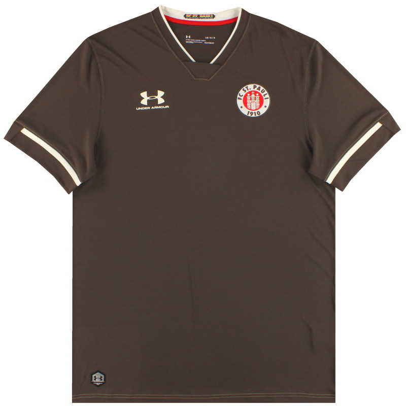 2019-20 St Pauli Under Armour Home Shirt *As New* L