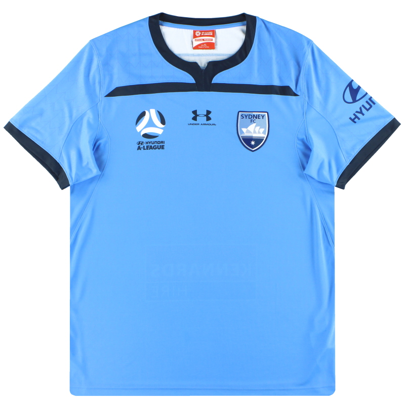 2019-20 Sydney FC Under Armour Home Shirt *As New* - SYJR102