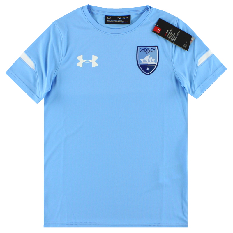 2019-20 Sydney FC Under Armour Training Shirt *w/tags* XS.Boys - SYJR145