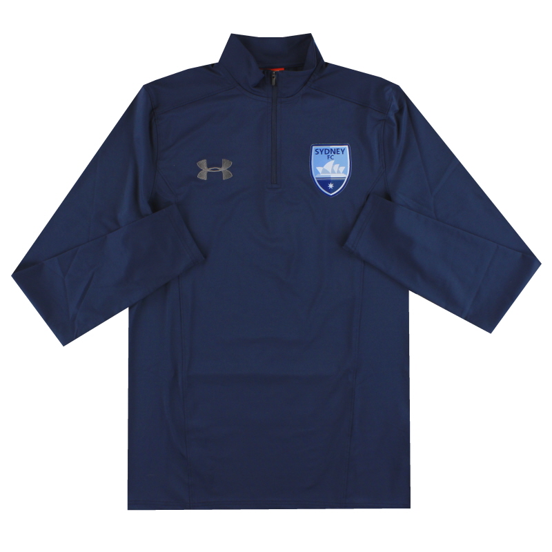 2019-20 Sydney FC Under Armour 1/4 Zip Top *As New* M