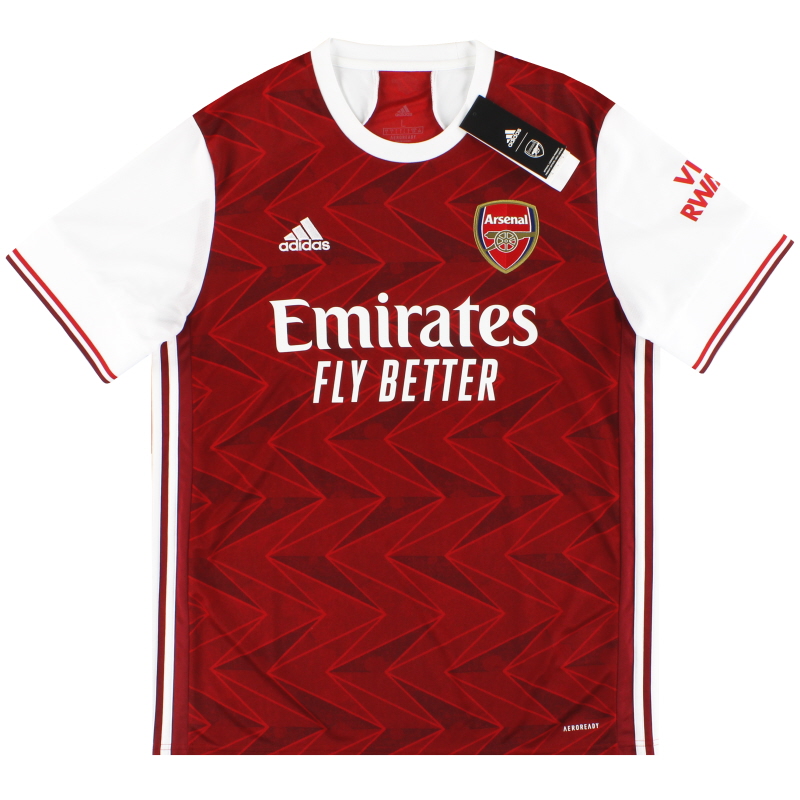 2020-21 Arsenal adidas Home Shirt *BNIB* XS.Boys - FH7816