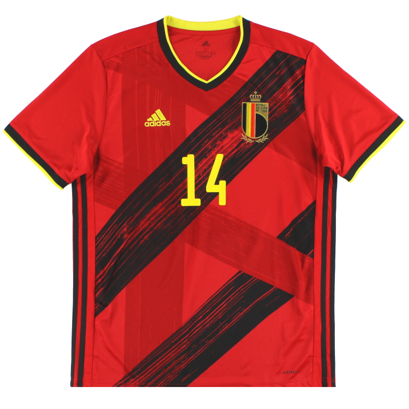 Belgium National Team Dries Mertens 2022-23 Home Jersey