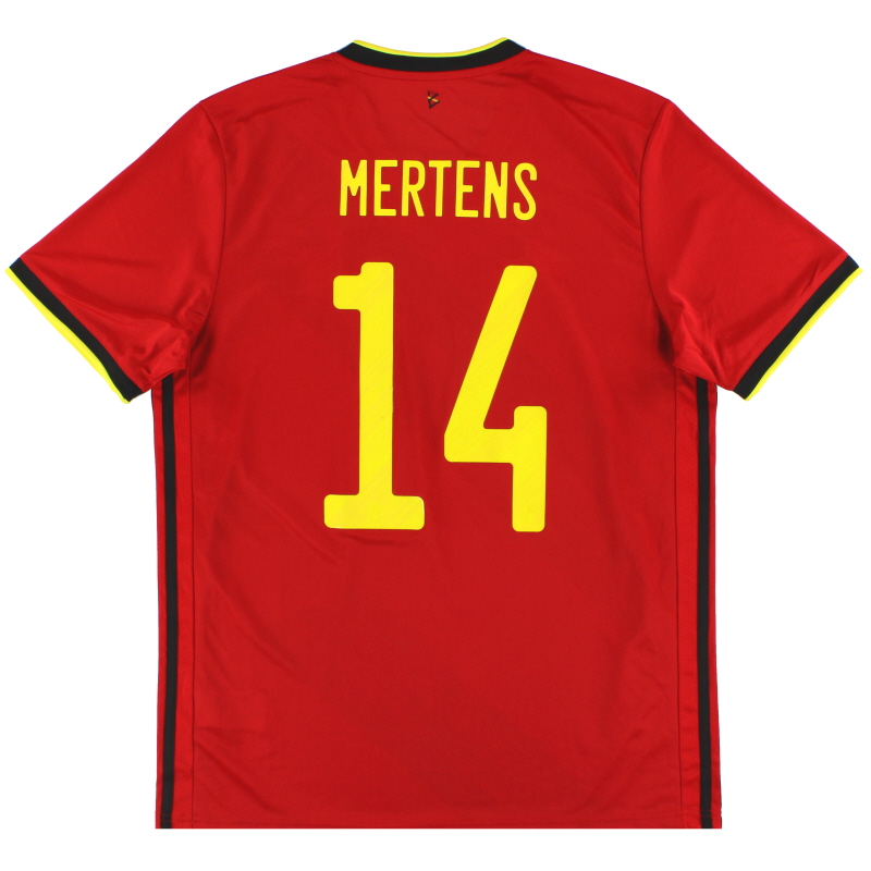 2020-21 Belgium adidas Home Shirt Mertens #14 *As New* M - EJ8546