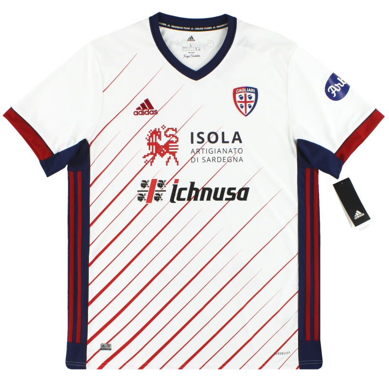 2020-21 Cagliari adidas Centenary Away Shirt *w/tags* - FI6183 - 4062049452109