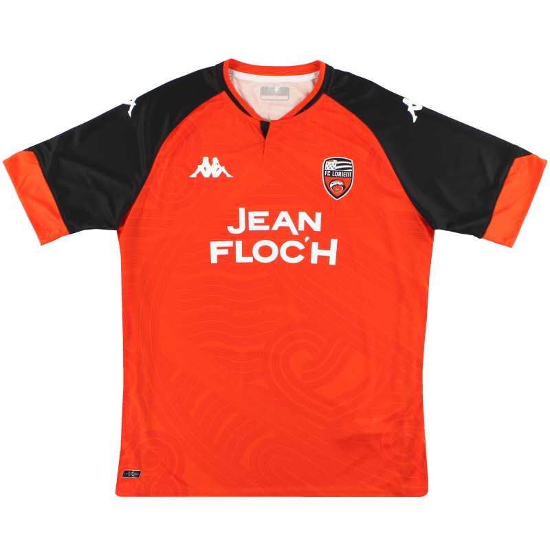 2020-21 FC Lorient Kappa Kombat Home Shirt *As New* - 31188PW