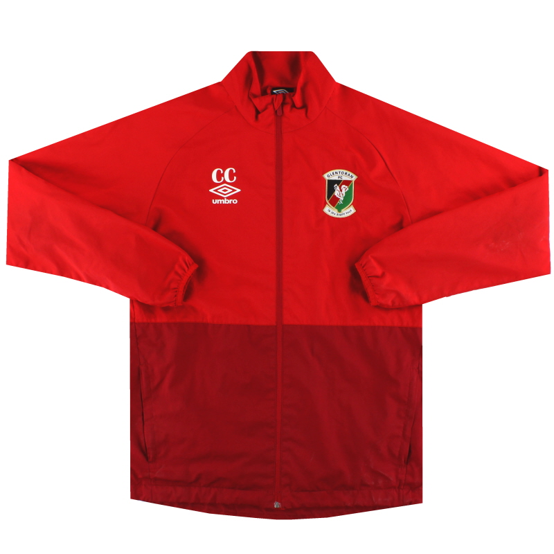 2020-21 Glentoran Umbro Track Jacket ’CC’ M