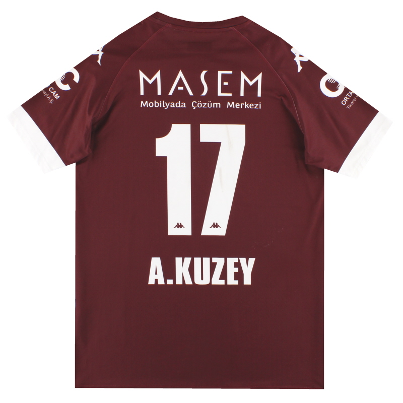 2020-21 Inegolspor Player Issue Home Shirt A.Kuzey #17 *As New* XL
