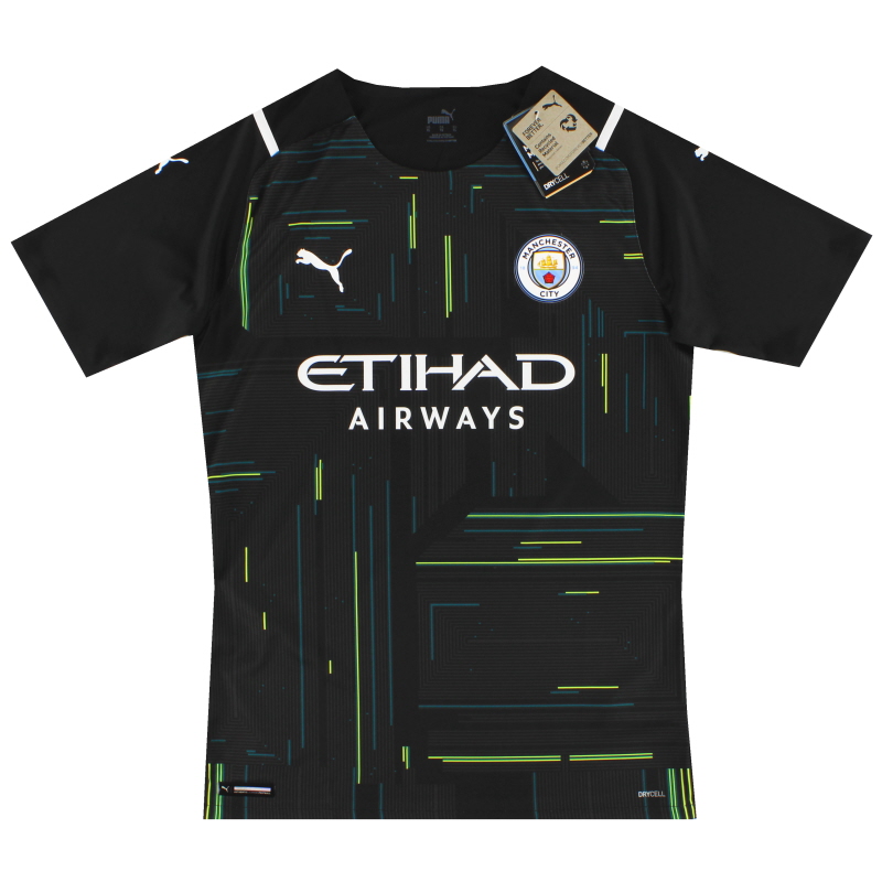 2021-22 Manchester City Puma Player Issue GK Shirt *w/tags* XL - 759185-49