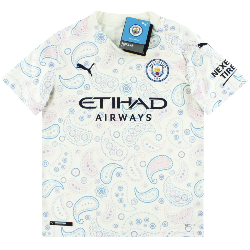 2020-21 Manchester City Puma Third Shirt *BNIB* S.Boys - 757097-03