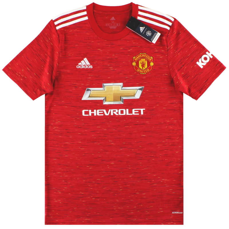 2020-21 Manchester United adidas Home Shirt *w/tags*  - GC7958 - 4061612810414