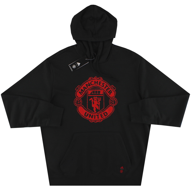 2020-21 Manchester United adidas DNA Hoodie *w/tags* L - FS2951