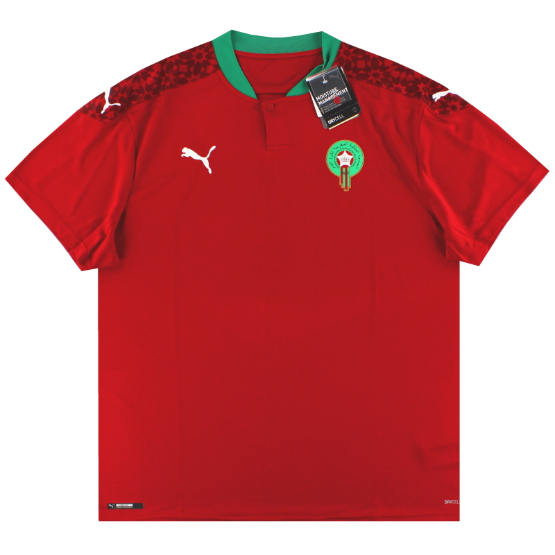 2020-21 Morocco Puma Home Shirt *w/tags* XXL - 757549-01 - 4062453645081