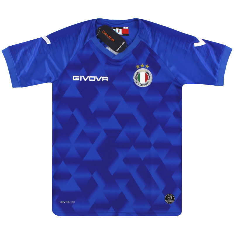 2020-21 Italian National Singers Givova Home Shirt *BNIB* S
