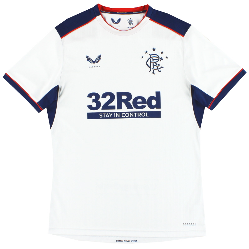 Camiseta de visitante del Rangers Castore 2020-21 XXL