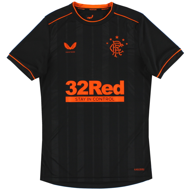 2020-21 Rangers Castore Third Shirt S