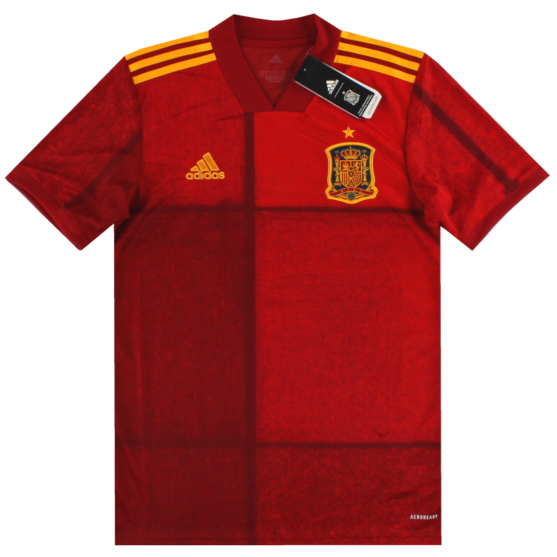 2020-21 Spain adidas Home Shirt *w/tags* S - FI6252