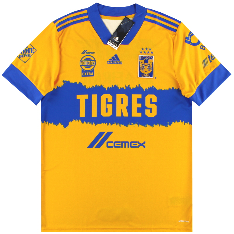 2020-21 Tigres UANL adidas Home Shirt *w/tags*  - FR2305