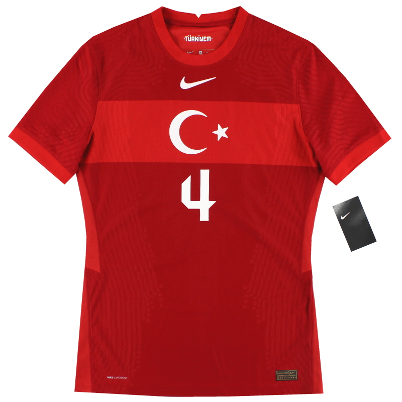 2020-21 Turkey Nike Vapor Home Shirt #4 *w/tags* M