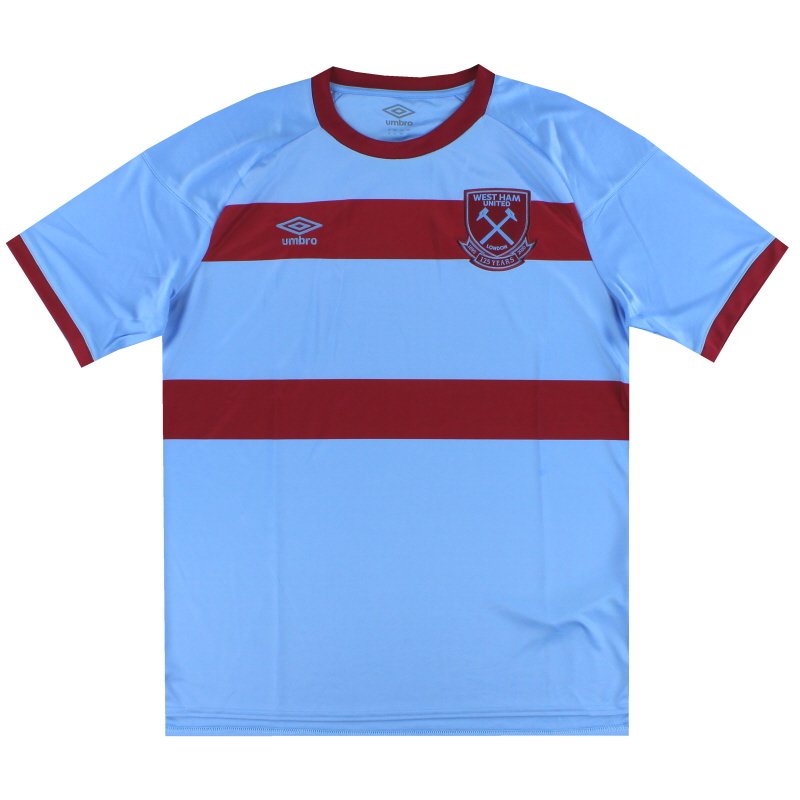 2020-21 West Ham Umbro '125 Years Away Shirt *As New* XL - 92052U