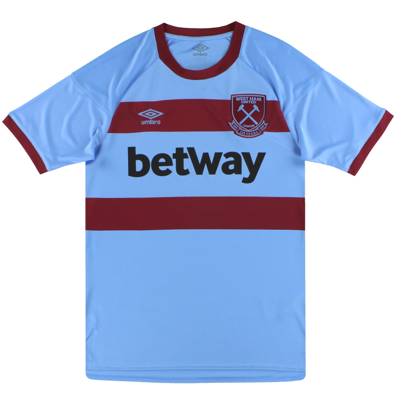 2020-21 West Ham Umbro ’125 Years’ Away Shirt *As New* XXL