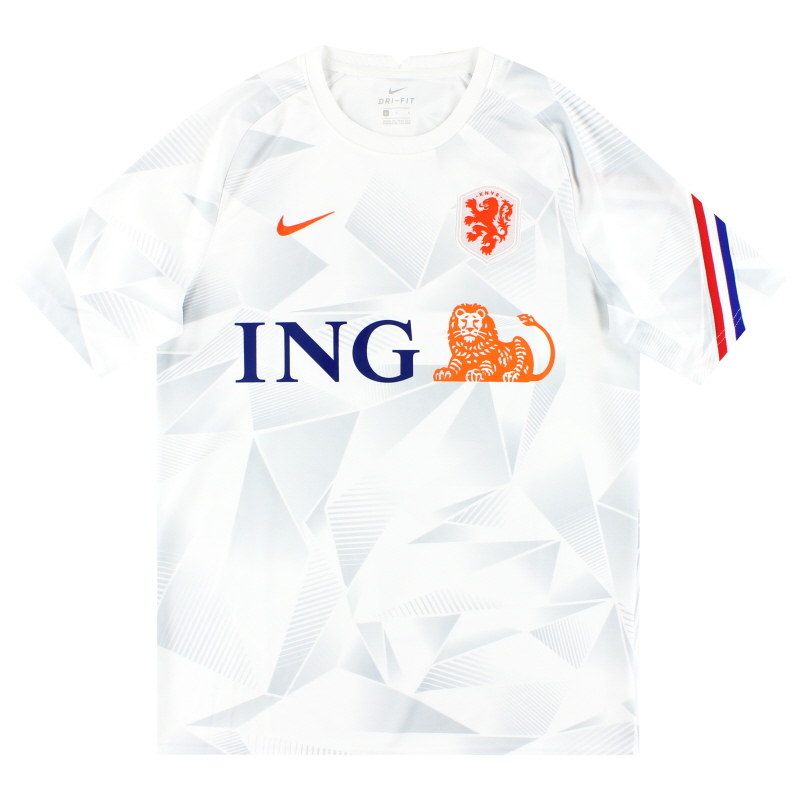Holland Nike Pre-Match Trainingsshirt 2020-22 *Mint* L - CD2580-101