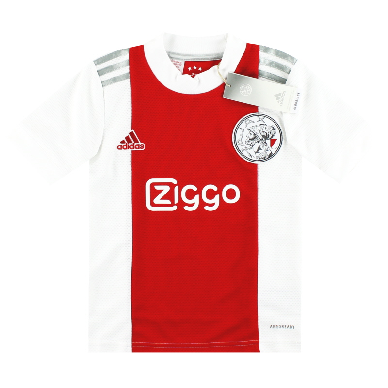 2021-22 Ajax adidas Maillot Domicile *BNIB* XS.Boys - GT7133 - 4064054391039