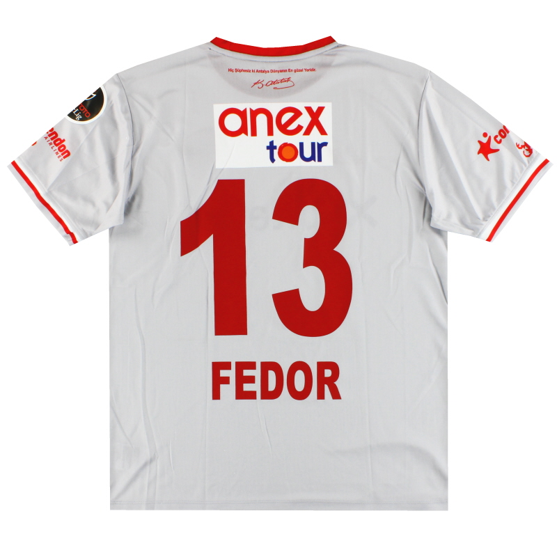 2021-22 Antalyaspor Player Issue Quarta maglia Fedor #13 L