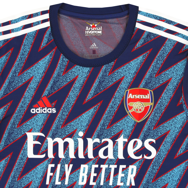 2021-22 Arsenal adidas Authentic Third Shirt *As New* S GM0212