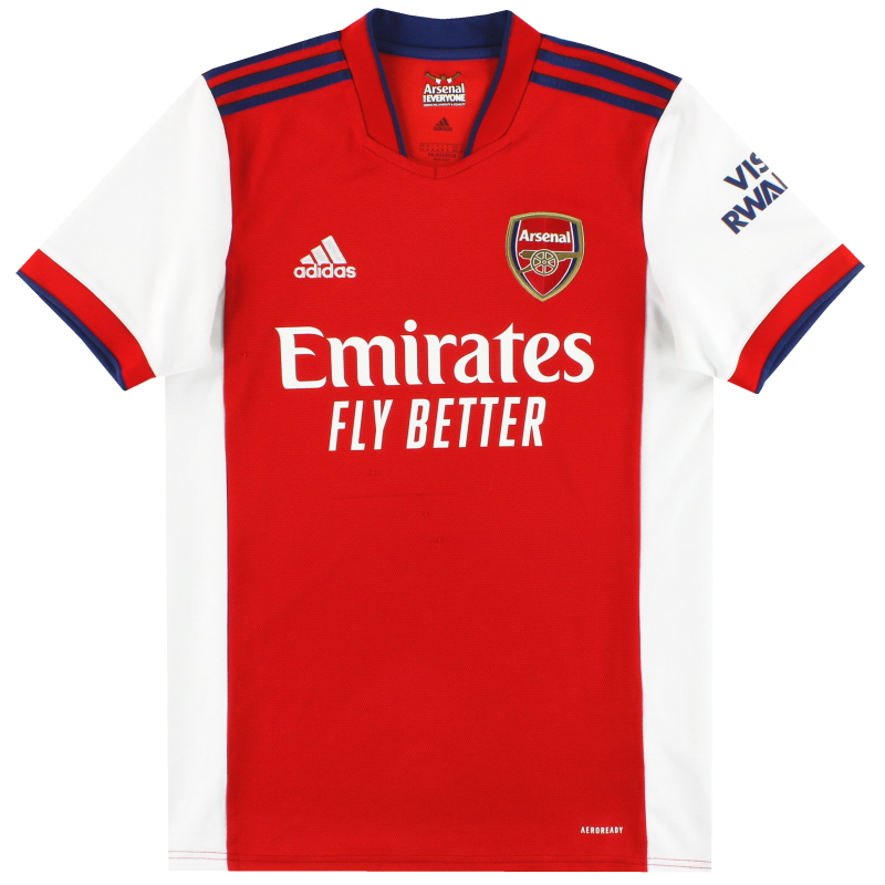 2021-22 Arsenal adidas Home Shirt M - GM0217