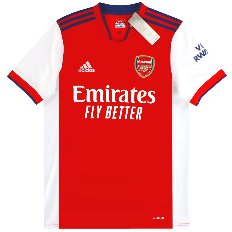2021-22 Arsenal adidas Home Shirt *w/tags* - GM0217 - 4064056867259