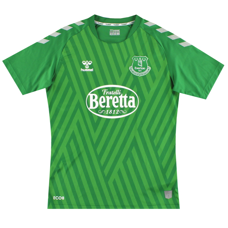 2021-22 Everton Hummel Reserve Away Goalkeeper Shirt #1 S - EVE-105SSA
