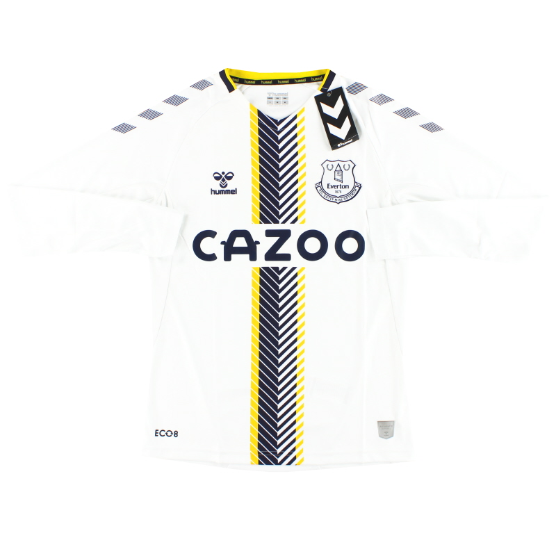 2021-22 Everton Hummel Tercera camiseta L/S *con etiquetas* XS - EVE-102SSA