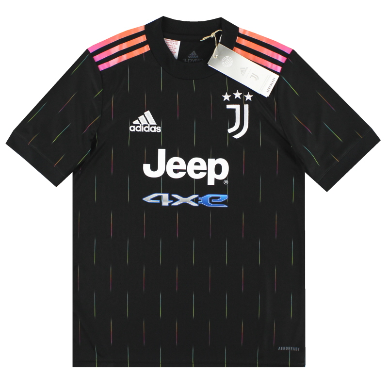 2021-22 Juventus adidas Away Shirt *BNIB* L.Boys - GR0610 - 4064057308935