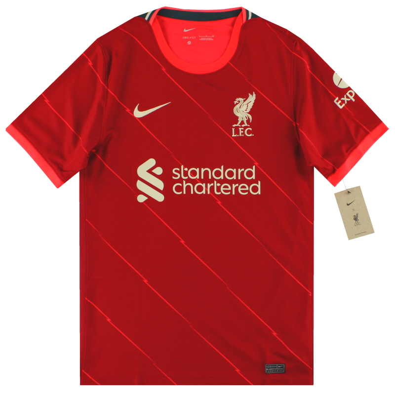 Maglia Liverpool Nike Home 2021-22 *con etichette* M - DB2560-688 - 194956496540