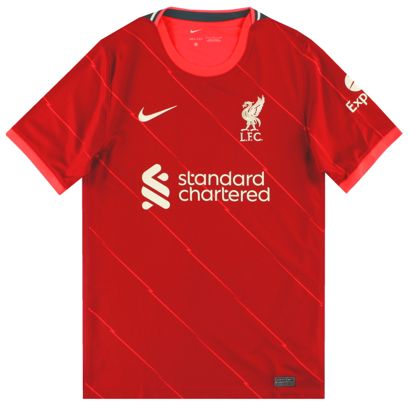 2021-22 Liverpool Nike Home Shirt L