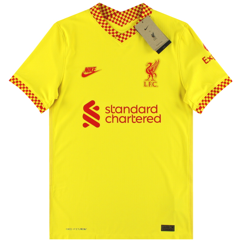 2021-22 Liverpool Nike Vapor Third Shirt *w/tags* XS - DB5889-704