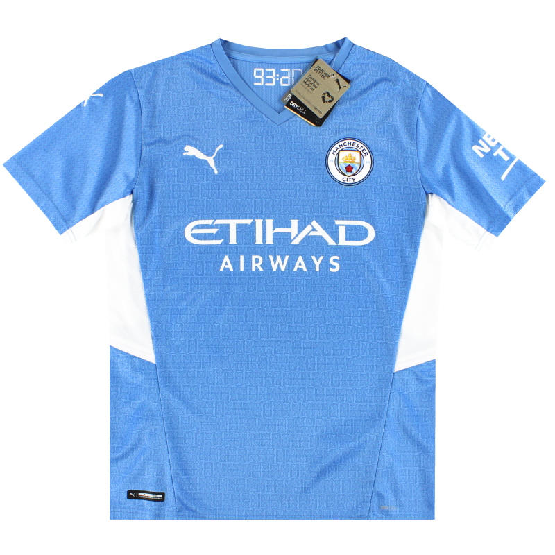2021-22 Manchester City Puma Home Shirt *w/tags* M - 759202-01 - 4063699429398