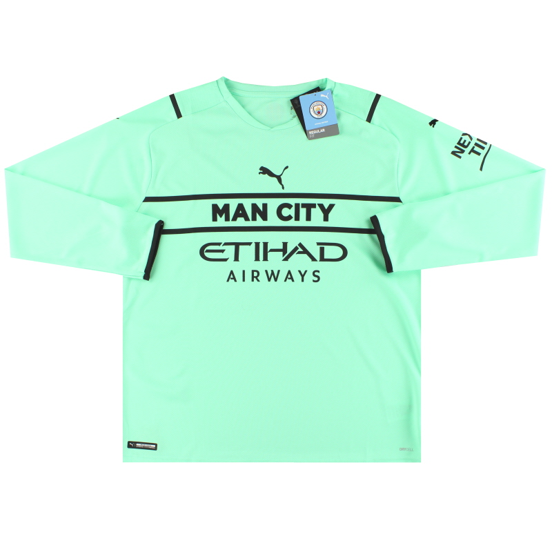 2021-22 Manchester City Puma Third Goalkeeper Shirt *w/tags* XL