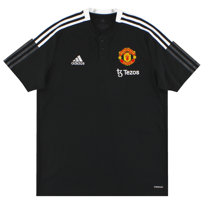 2021-22 Manchester United adidas Polo Shirt L - GM7367