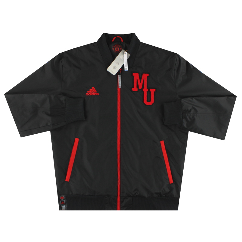 2021-22 Manchester United adidas CNY Bomber Jacket *w/tags* - H63994 - 4065417294288
