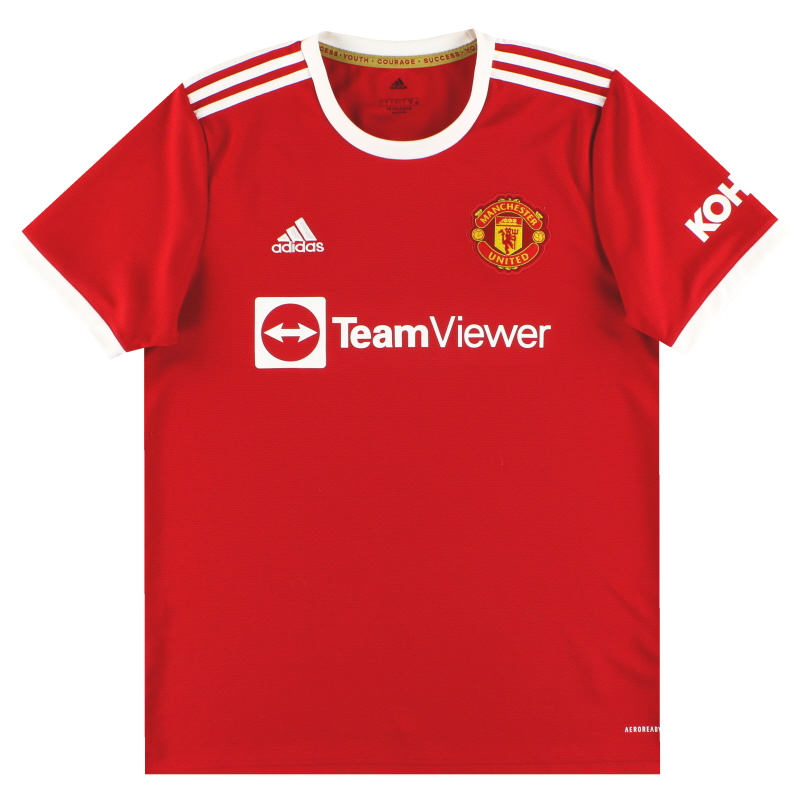 2021-22 Manchester United adidas Home Shirt L H31447