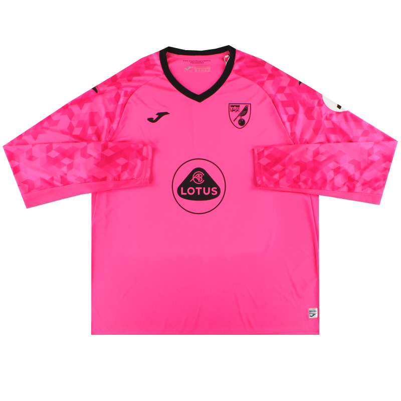 2021-22 Norwich Joma Goalkeeper Shirt *Mint* 4XL
