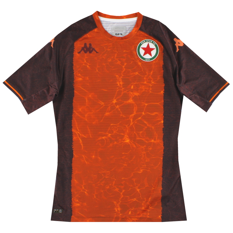 Maillot extérieur Red Star FC Kappa Kombat 2021-22 * comme neuf * M - 381853W