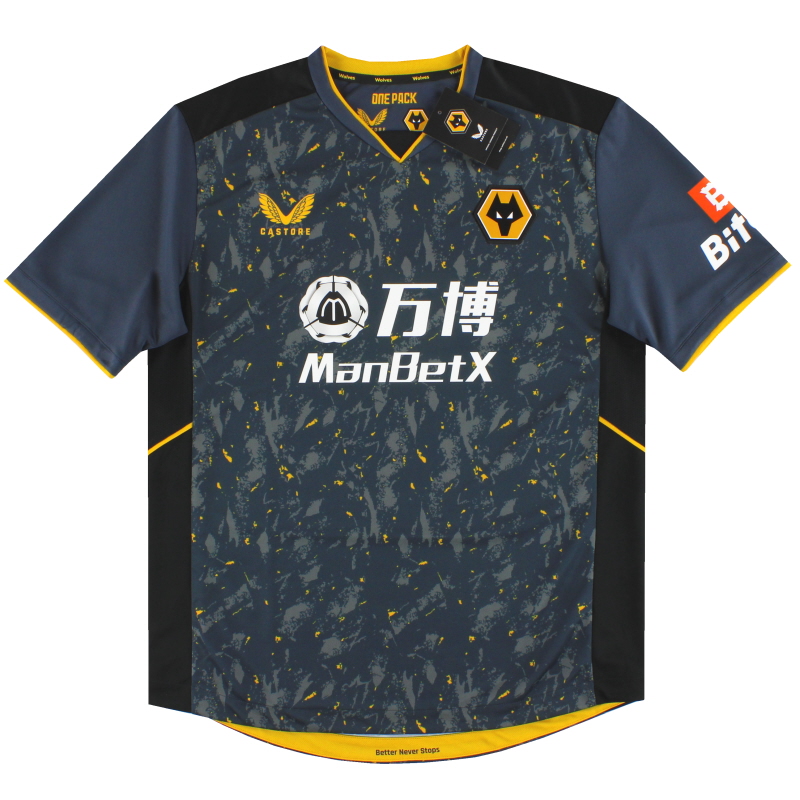 2021-22 Wolves Castore Away Shirt *BNIB* L