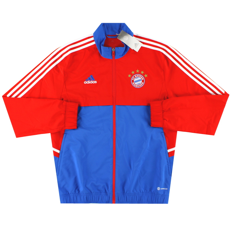 2022-23 Bayern München adidas SAMPLE Presentation Jacket *w/tags* M – HU1274 – 4059322718212