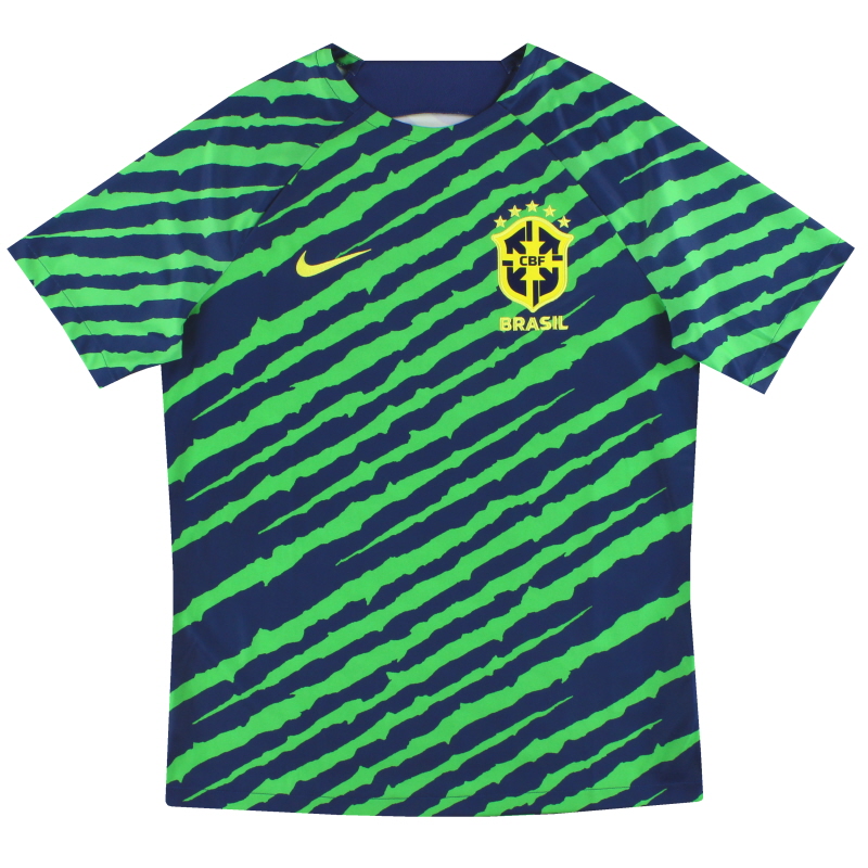 Maglia Brasile 2022-23 Nike Pre-Match *Come nuova* L - DM9544-490