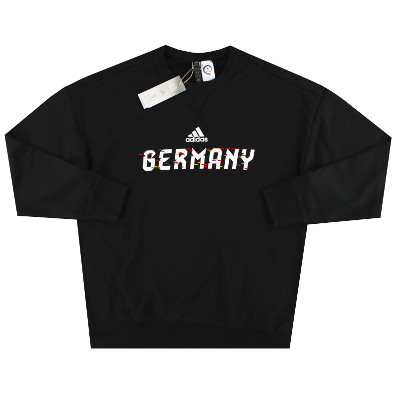 2022-23 Allemagne adidas Crew Sweat *w/tags* - HD6352 - 4065429137771