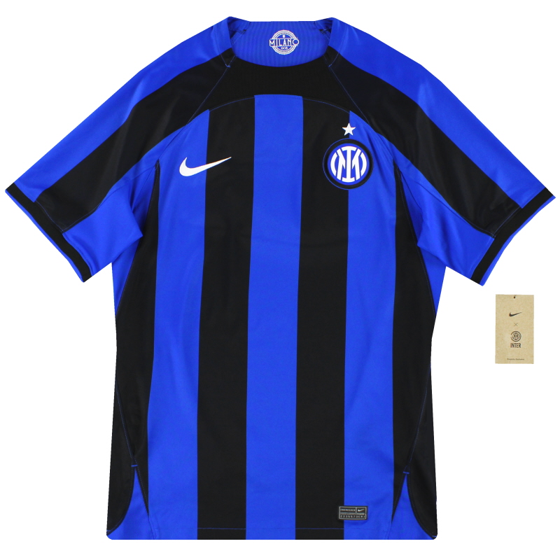 2022–23 Inter Mailand Nike Heimtrikot *mit Etiketten* S – DM1842-438 – 196609012930